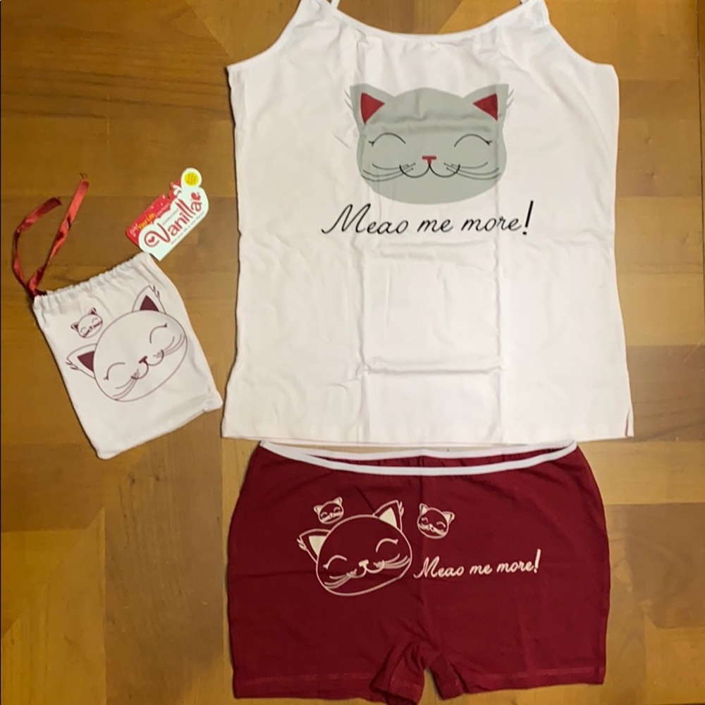 Egyptian Cotton Top and shorts